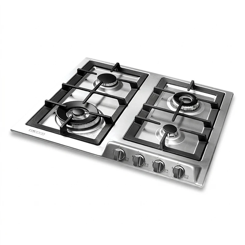 اجاق گاز صفحه‌ای چهار شعله استیل البرز مدل S-4605
