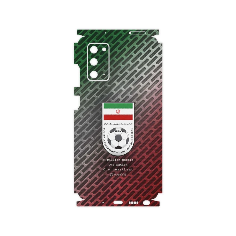 برچسب پوششی ماهوت مدل Iran-National-Football-Team-FullSkin مناسب برای گوشی موبایل سامسونگ Galaxy Note20