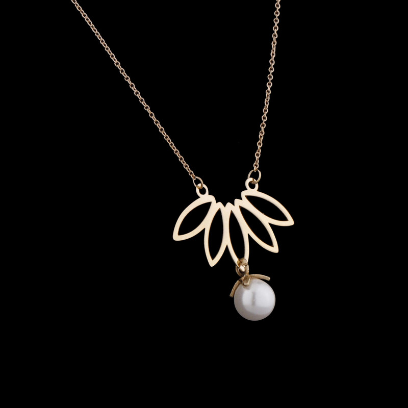 گردنبند طلا 18 عیار زنانه میو گلد مدل NC891