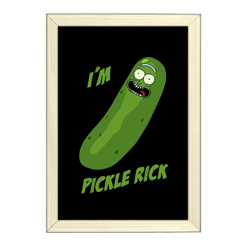 تابلو خندالو طرح انیمیشن ریک و مورتی Rick and Mort کد 26594