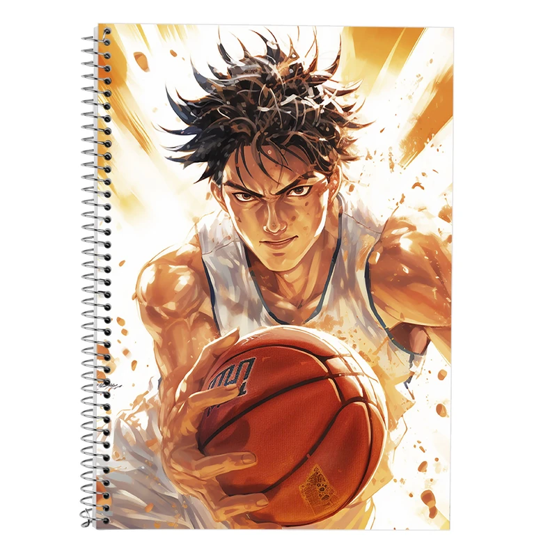 دفتر زبان 50 برگ مدوپد مدل دوخط طرح Gintama کد DF2635