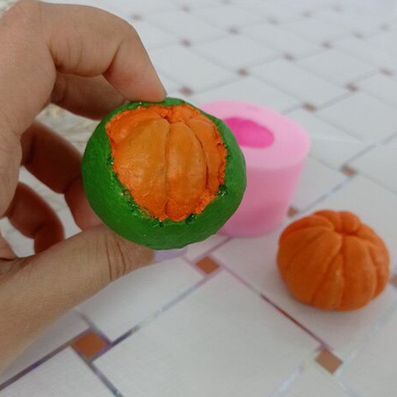 قالب شمع مدل نارنگی های شب یلدا مجموعه دو عددی