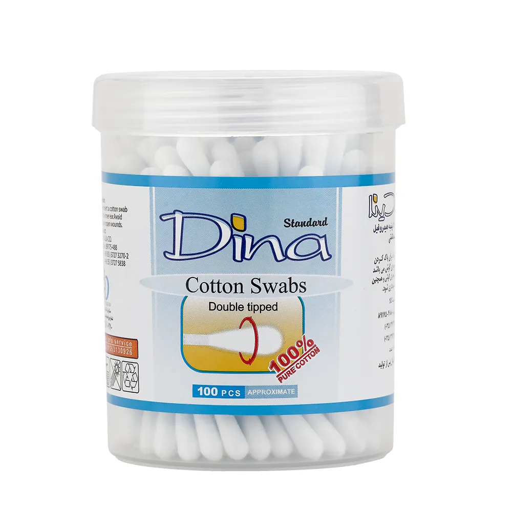 گوش پاک کن دینا مدل L100 تعداد 100عددی