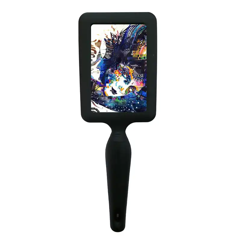 برس مو طرح انتزاعی چهره دختر مدل B1194