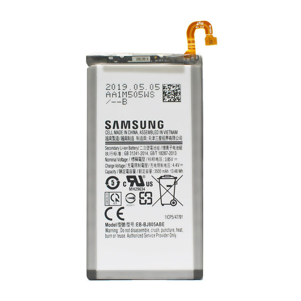 باتری موبایل مدل EB-BJ805ABE ظرفیت 3500 میلی آمپرساعت مناسب برای گوشی موبایل سامسونگ Galaxy A6 Plus