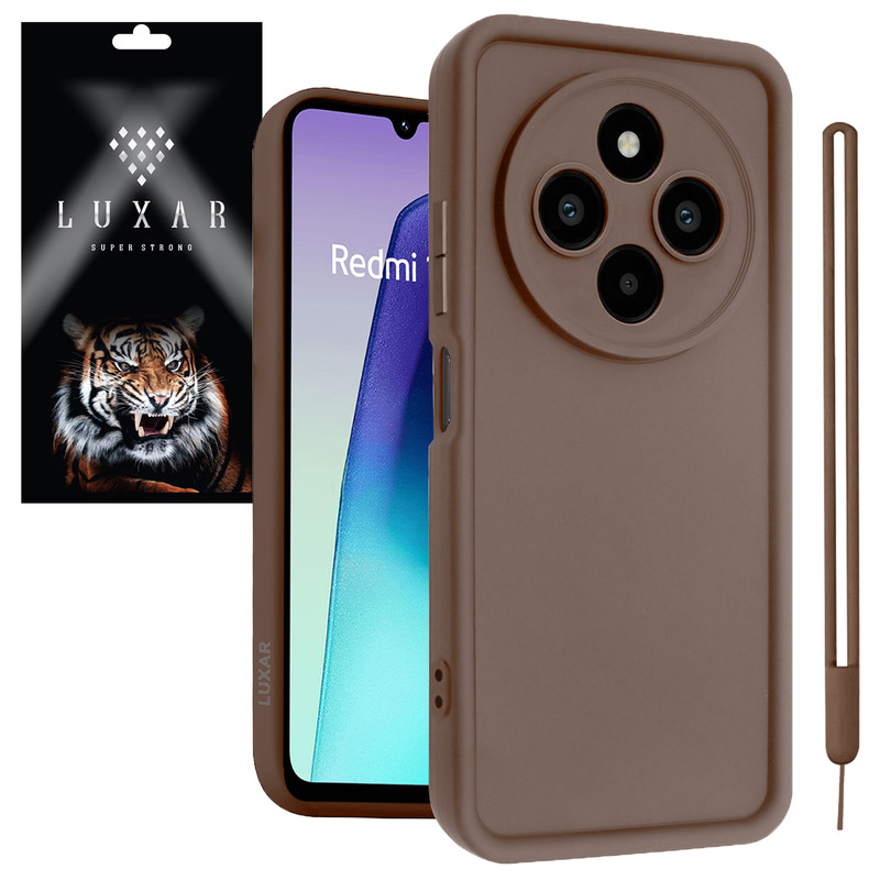 کاور لوکسار مدل redmi14c -Puffer band طرح بند دار مناسب برای گوشی موبایل شیائومی Redmi 14C / Redmi 14R / Poco C75