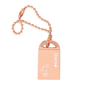 فلش مموری دیتا پلاس مدل USB3.1 ROSE GOLD GIFT ظرفیت 128 گیگابایت