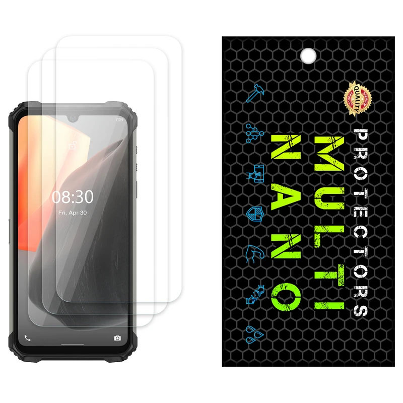 محافظ صفحه نمایش مولتی نانو مدل X-S3N مناسب برای گوشی موبایل یولفون Armor 8 Pro بسته سه عددی