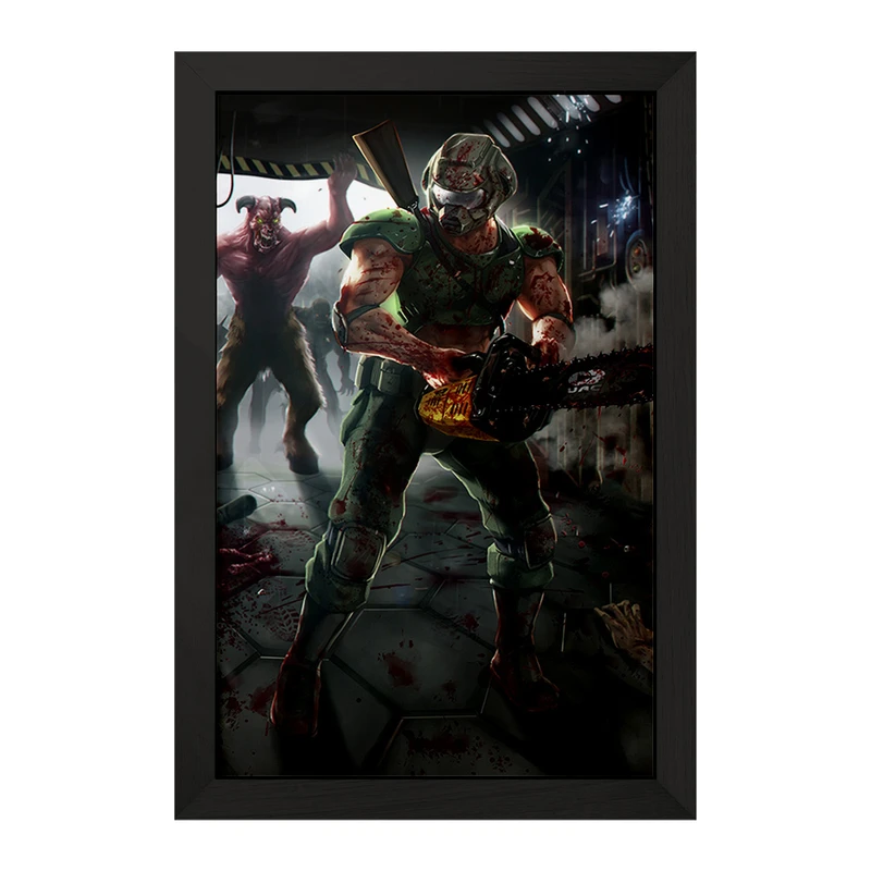 تابلو خندالو مدل بازی رستاخیز (Doom) کد 31383