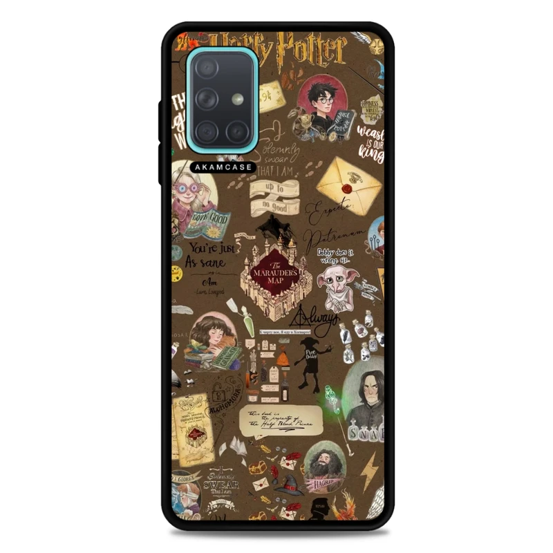 کاور آکام مدل AMCWSGA71-HARRY POTTER10 مناسب برای گوشی موبایل سامسونگ Galaxy A71