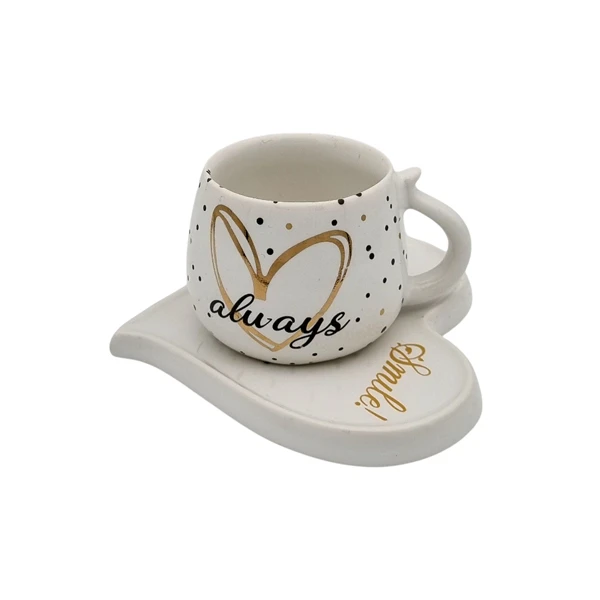 فنجان و نعلبکی مدل اشکی کد 14243xgheart