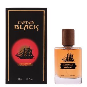 ادو پرفیوم مردانه کلپک مدل کاپیتان بلک با رایحه گرم و شیرین حجم 50 میلی لیتر