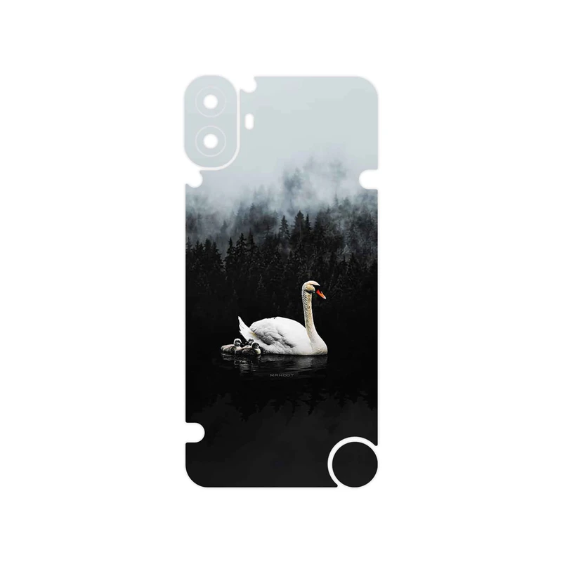 برچسب پوششی ماهوت مدل Swan_Lake مناسب برای گوشی موبایل ناتینگ CMF Phone 1