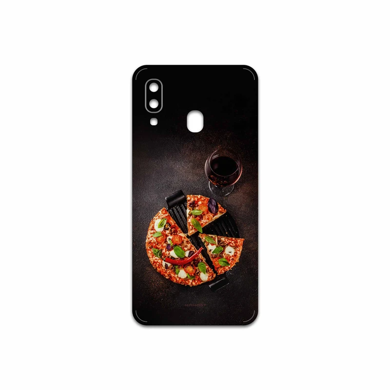 برچسب پوششی ماهوت مدل Pizza مناسب برای گوشی موبایل سامسونگ Galaxy A40