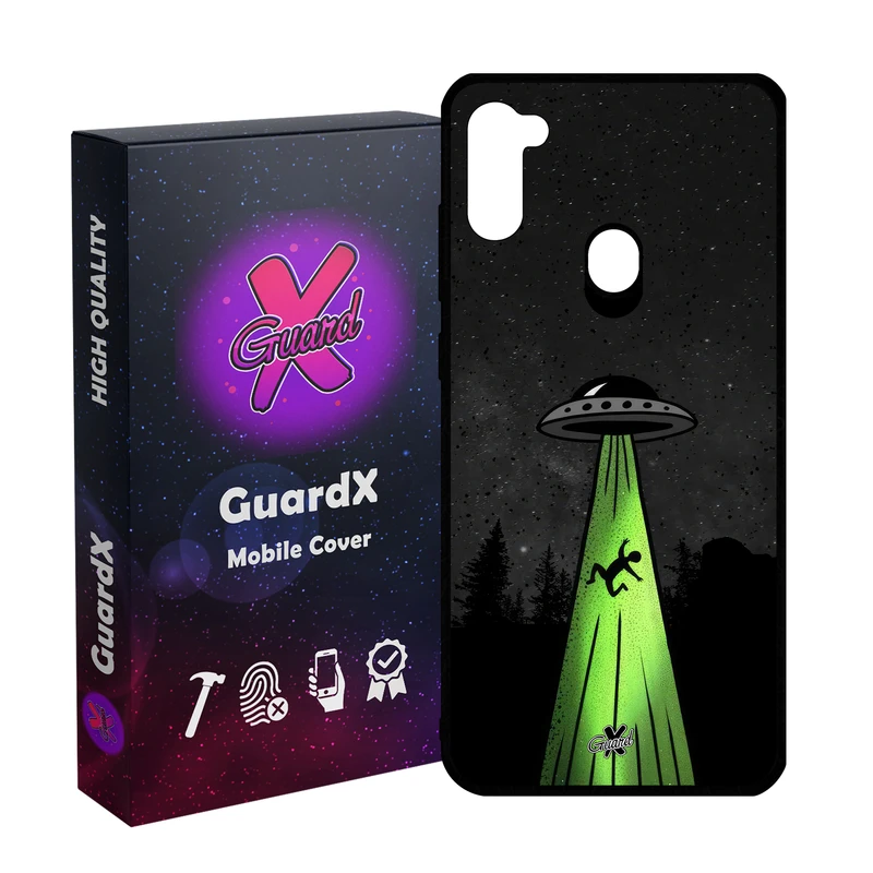 کاور گارد ایکس طرح سفینه فضایی مدل Glass10704 مناسب برای گوشی موبایل سامسونگ Galaxy A11/M11