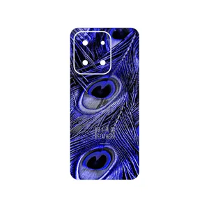 MAHOOT Purple Feather Cover Sticker for Xiaomi Poco C85
