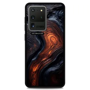 AKAM AMC-WSGS20U-WOOD-4 Cover For Samsung Galaxy S20 Ultra