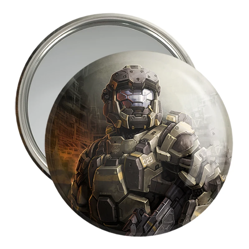 آینه جیبی خندالو مدل بازی هیلو (Halo) کد 31486