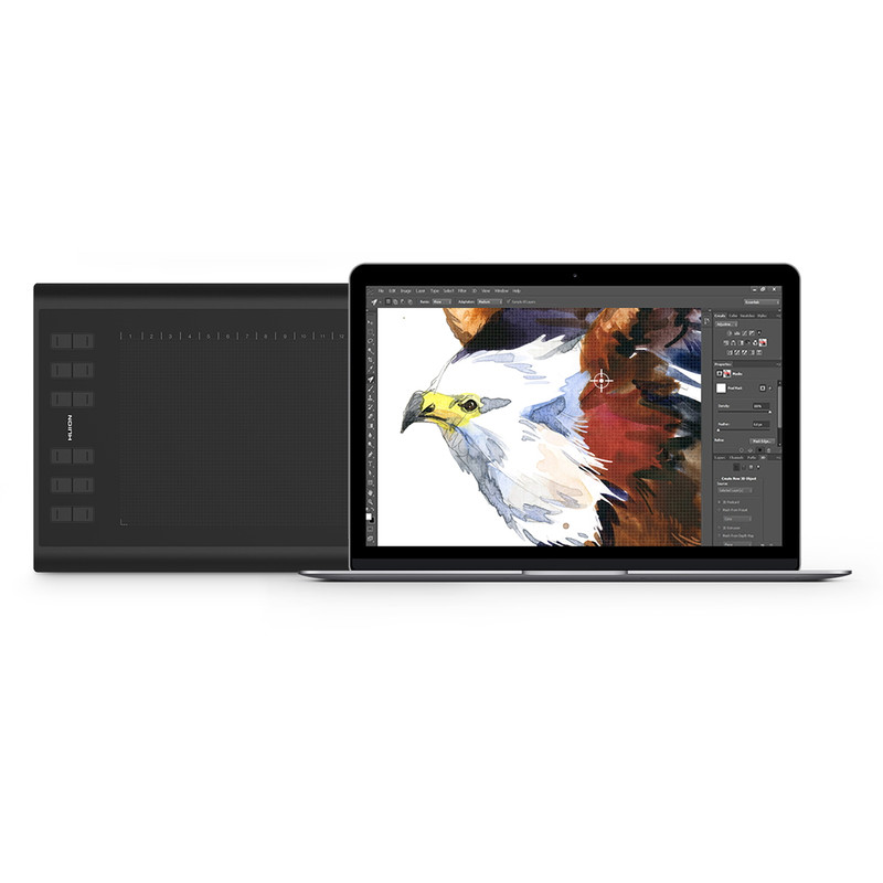 تبلت گرافیکی هوئیون مدل H1060 p به همراه قلم نوری