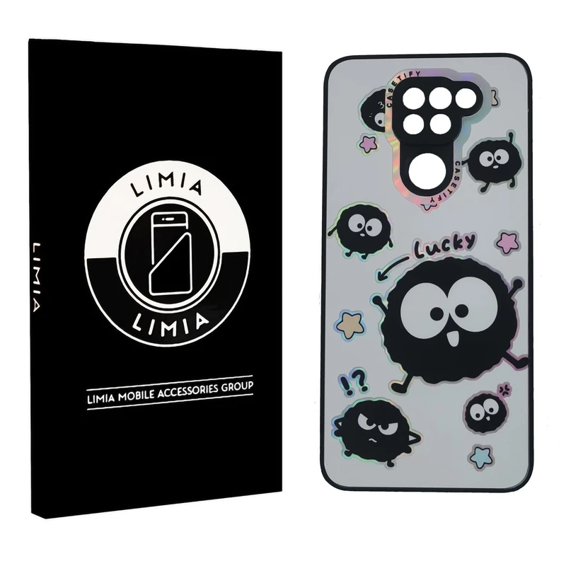 کاور لیمیا مدل فانتزی لنزدار طرح عروسکی شبرنگی مناسب برای گوشی موبایل شیائومی Redmi Note 9