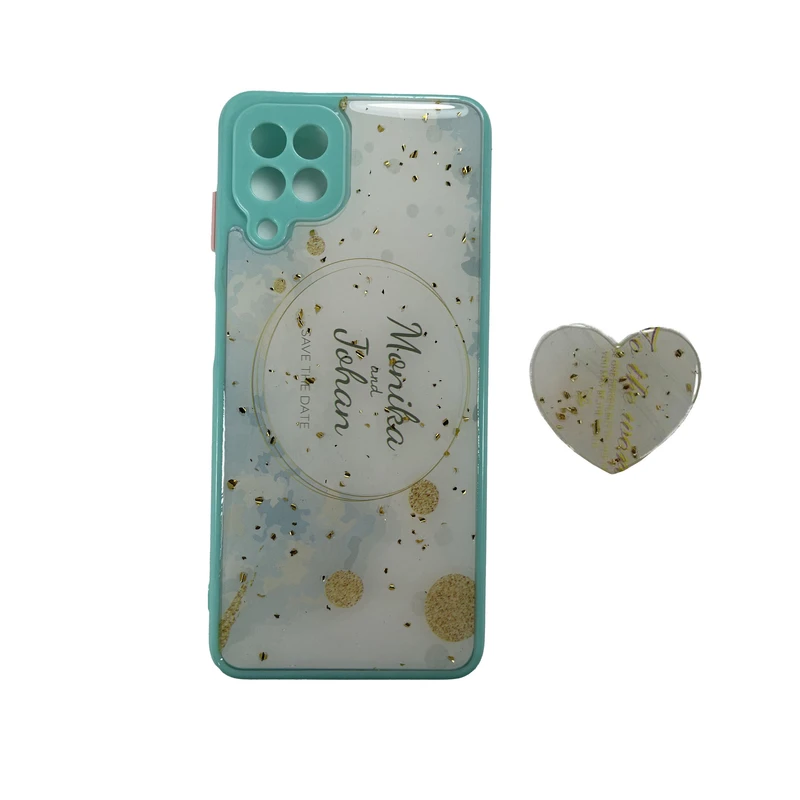 کاور مدل SCWN مناسب برای گوشی موبایل سامسونگ galaxy A22 4G به همراه پاپ سوکت