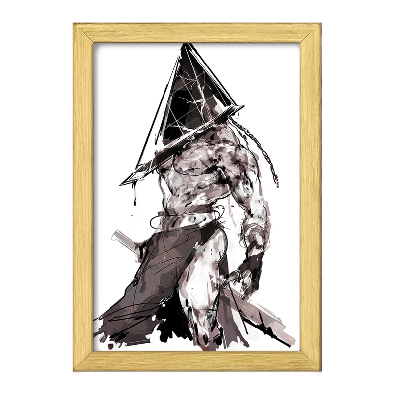 تابلو خندالو طرح بازی سایلنت هیل‌ (Silent Hill) کد 34481