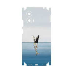 MAHOOT Collage of Sea Trash-FullSkin Cover Sticker for Motorola Moto G24