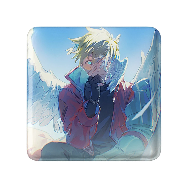 پیکسل خندالو طرح وش انیمه تریگان (Trigun) مدل مربعی کد 36221