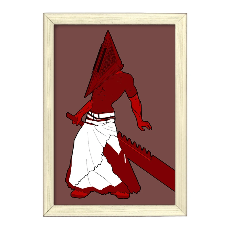 تابلو خندالو طرح بازی سایلنت هیل‌ (Silent Hill) کد 34468