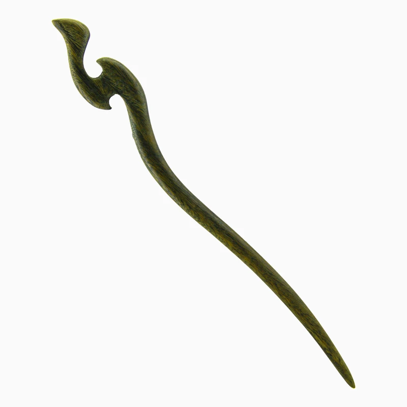 گیره مو زنانه مدل کانزاشی چوبی کد 1989