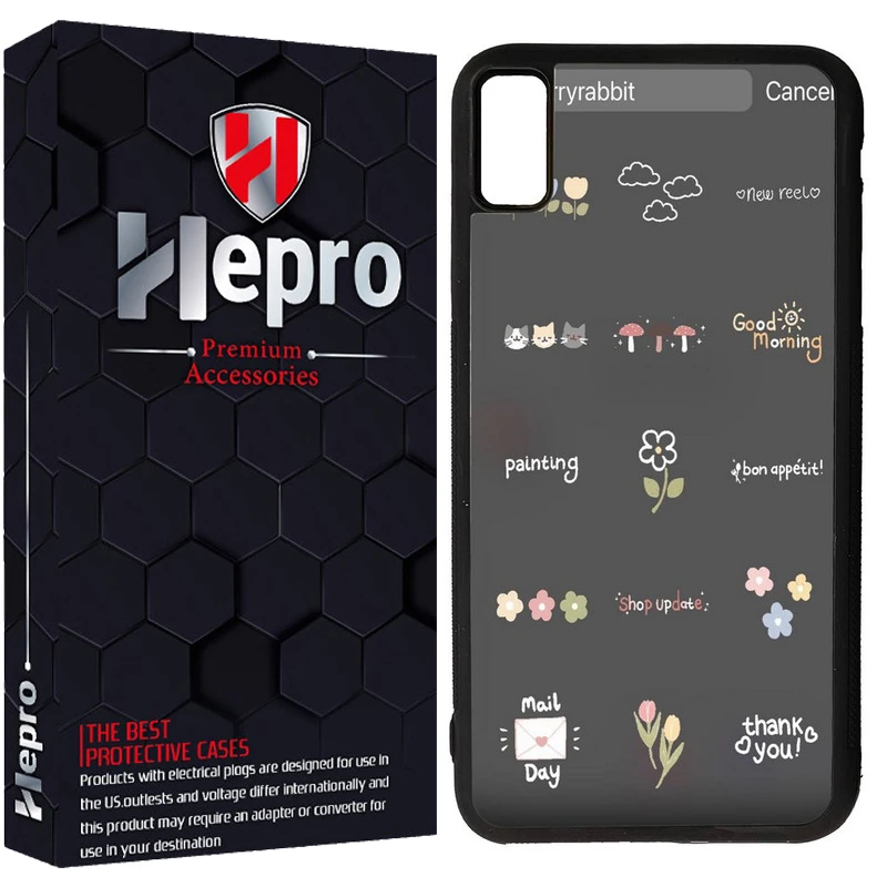 کاور هپرو طرح فانتزی مدل TPU مناسب برای گوشی موبایل اپل IPHONE X / XS