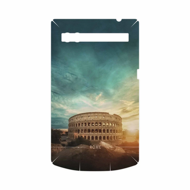برچسب پوششی ماهوت مدل Rome City-FullSkin مناسب برای گوشی موبایل بلک بری P9983