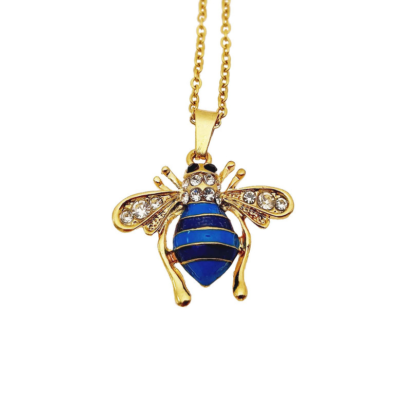 گردنبند دخترانه طرح زنبور مدل 240GAD