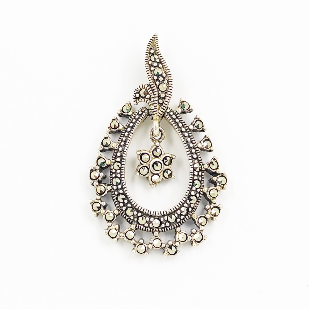 آویز گردنبند نقره زنانه سلین کالا مدل MPS-9