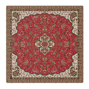 رومیزی ترمه حسینی یزد طرح شاه عباسی کد 810