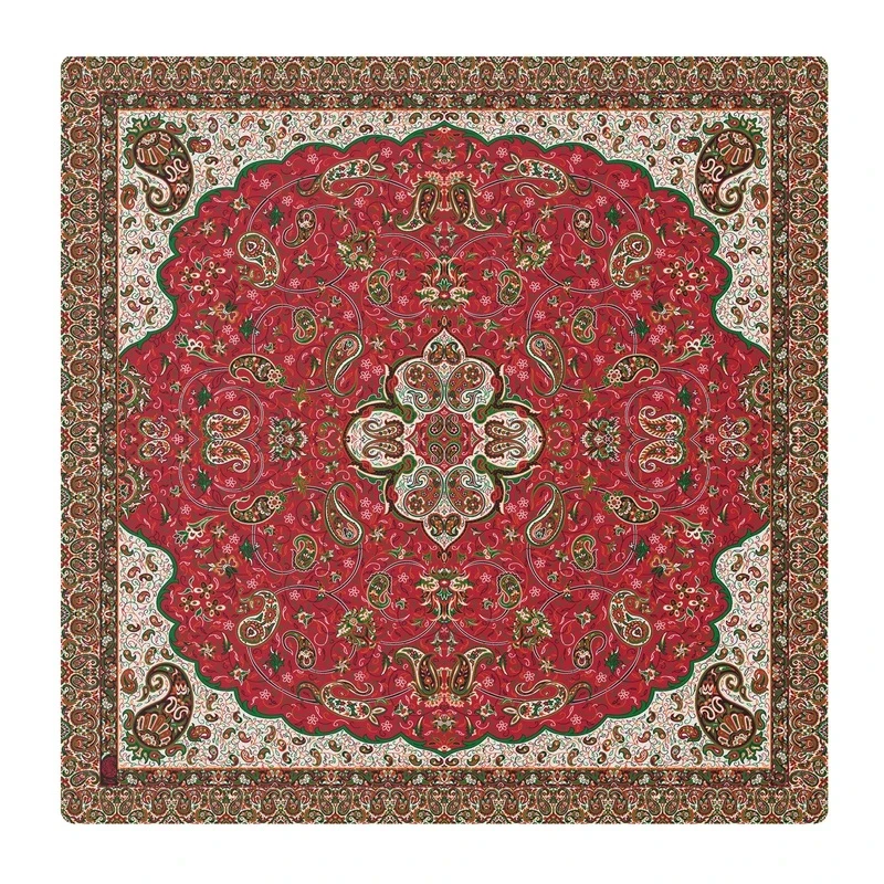 رومیزی ترمه حسینی یزد طرح شاه عباسی کد 810