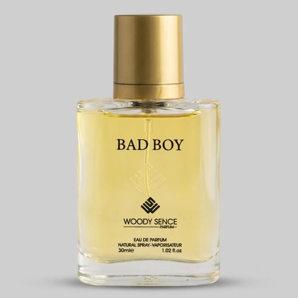 عطر جیبی مردانه وودی سنس مدل BAD BOY حجم 30 میلی لیتر