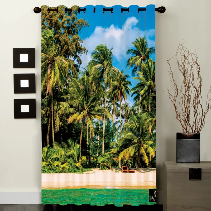 پرده مدل C1-50160 سایز 290x140 سانتی متر