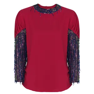 بلوز زنانه مدل 131 رنگ قرمز