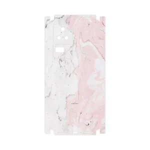 MAHOOT Blanco_Pink_Marble-FullSkin Cover Sticker for Xiaomi Poco F4 5G
