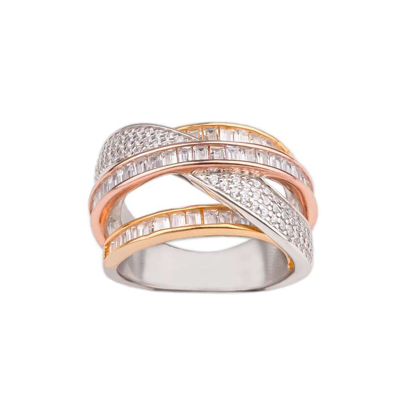 انگشتر نقره زنانه مدل مجلسی کد 21530