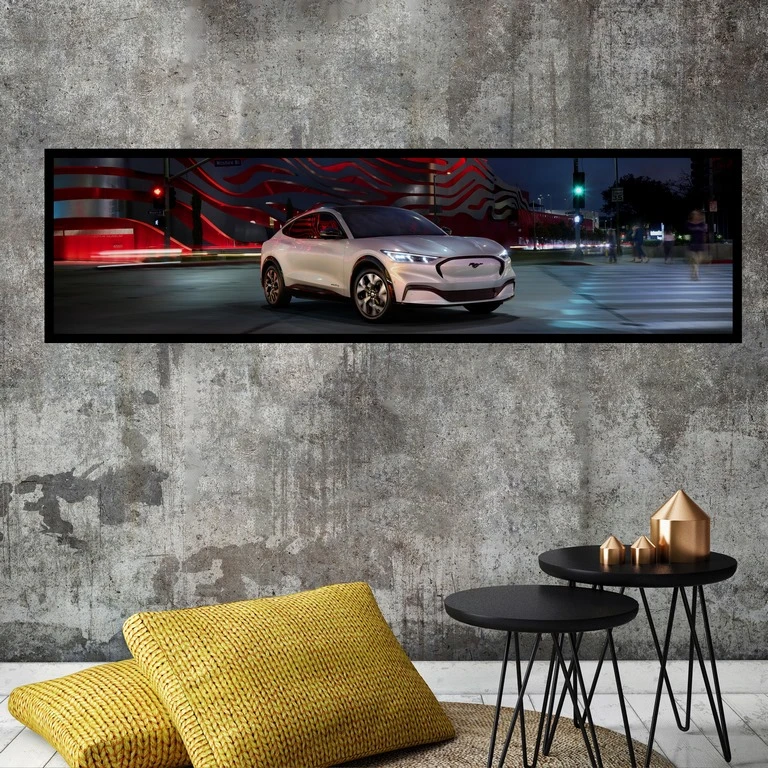 تابلو بکلیت طرح اتومبیل ماشین  مدل کشیده B-7859