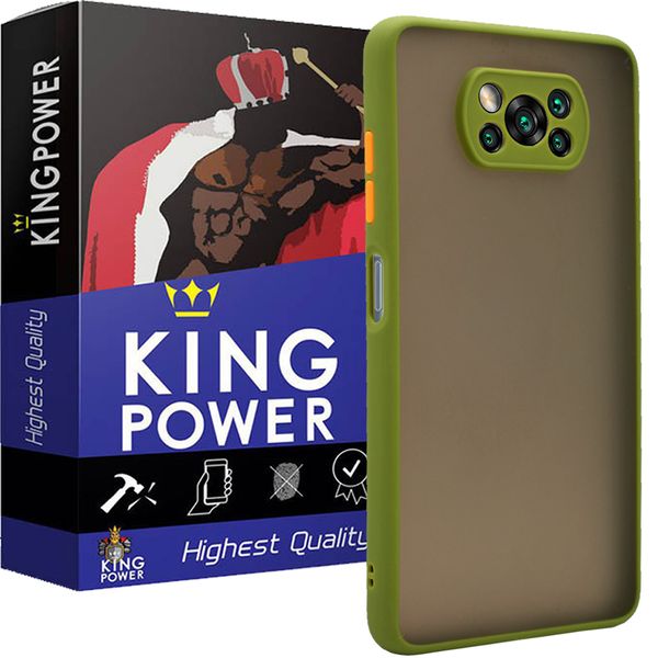 کاور کینگ پاور مدل M22 مناسب برای گوشی موبایل شیائومی Poco X3 NFC کاور کینگ پاور مدل M22 مناسب برای گوشی موبایل شیائومی Poco X3 NFC