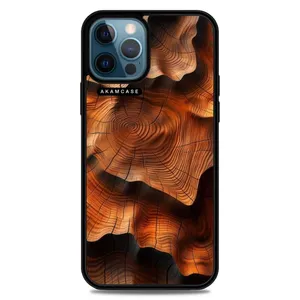 AKAM AMC-WA12PROMAX-WOOD-9 Cover For Apple iPhone 12 Pro Max
