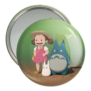 آینه جیبی خندالو طرح انیمه توتورو Totoro  کد 4540