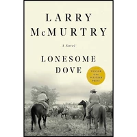 کتاب Lonesome Dove اثر Larry McMurtry انتشارات Simon &amp; Schuster