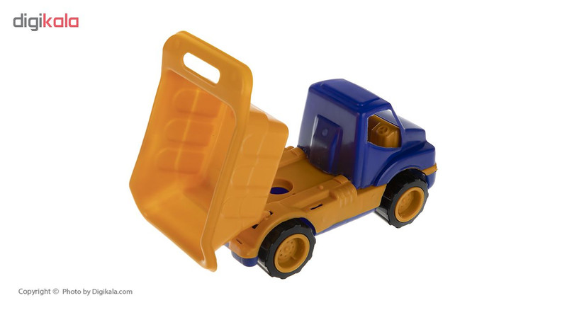 ماشین راه سازی اسباب بازی روی دی توی مدل Cunstruction Truck مجموعه 3 عددی