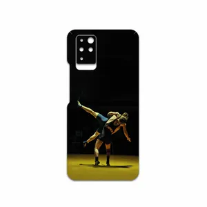 MAHOOT Wrestling Cover Sticker for Infinix Note 10