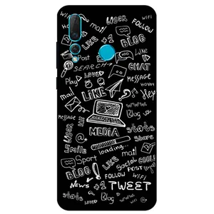 Megafone Social Media 1898 Cover For Huawei Nova 4