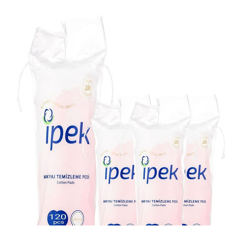 پد آرایشی ایپک مدل makyaj cotton بسته 120 عددی